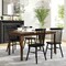 Flash Furniture Rectangle 36" W, 72" L, Rubberwood (Parawood), Brown Matte KER-T-217EX-BRN-72-GG - alternate 1